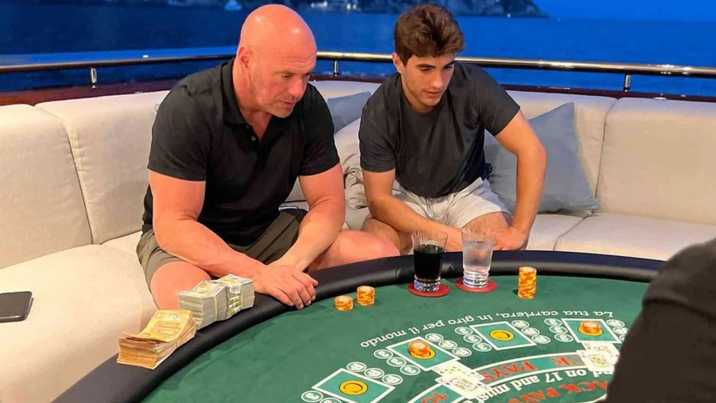 dana white gambling in ufc casino